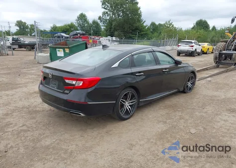 2021 Honda Accord Touring из США, поврежденный, VIN 1HGCV2F97MA018139